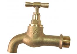 Кран канела месинг шагрен 3/4" без холендър