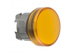 Глава за сигнална лампа жълта