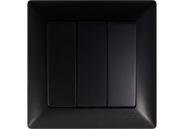 Ключ троен Visage черен