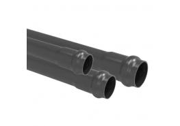 ПВЦ напорна тръба с О-ринг муфа ф 225х13.4мм 6метра PN16