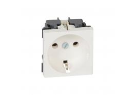 Контакт шуко 16А бял Mosaic