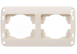 Рамка двойна хоризонтална Fantasy крем