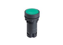 Бутон El-EA31 NO зелен с пружинно връщане