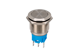 Бутон EL-2211F 1NO+1NC IP65 незадържащ