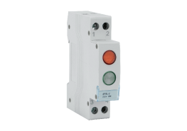 ЛАМПА ЗА ШИНА ELD-RG-DIN ЗЕЛЕНА/ЧЕРВЕНА 230V