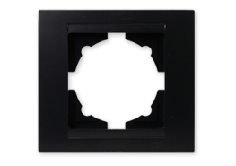 Рамка единична Visage черна