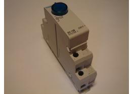 Сигнална лампа за DIN шина синя