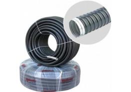 Метална гофрирана тръба с ПВЦ покритие ф9 