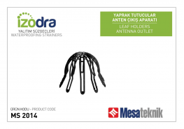 Предпазна решетка срещу листа от &Oslash;50 до &Oslash;100