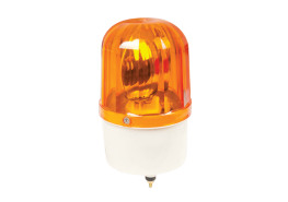 Сигнална лампа със сирена жълта 230V