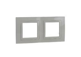 Рамка двойна Unica слонова кост ДО ИЗЧЕРПВАНЕ НА КОЛИЧЕСТВАТА