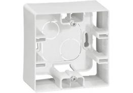 Конзола единична за открит монтаж цвят Бял Niloe Legrand