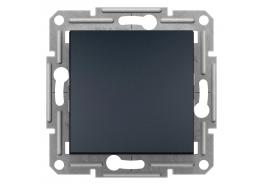 Двуполюсен ключ 10AX безвинтов монтаж антрацит EPH0200171
