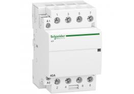 Модулен контактор CT 4P 40A 240V 4НО 50 Hz