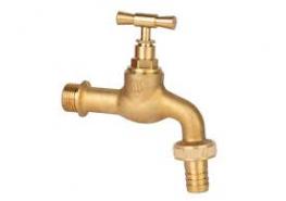 Кран канелка полирана с холендър месинг  1/2"