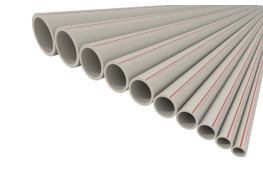 Полипропилен тръба ф32 х 5.4 мм PN20 (топла вода) 3 метра / цената е за метър