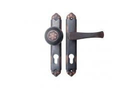 Дръжка секретна 90мм Стил с топка комплект