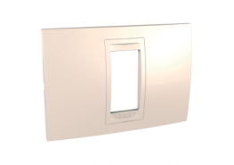 Рамка 1 модул Unica Allegro слонова кост