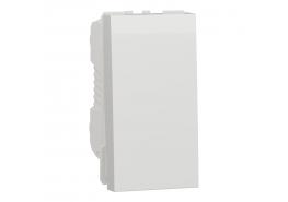 Еднополюсен ключ 16А 1 модулен бял New Unica NU316118