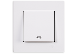 Ключ стълбищен Eqona бял