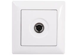 Контакт за TV Visage бял