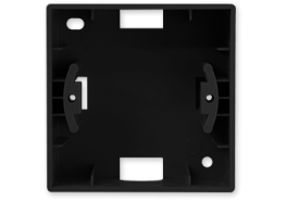 Кутия открит монтаж Visage черна