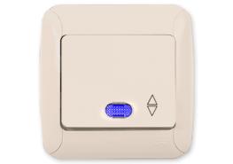 Ключ девиатор светещ схема 6 Fantasy крем