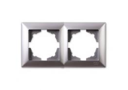 Рамка двойна Visage сива