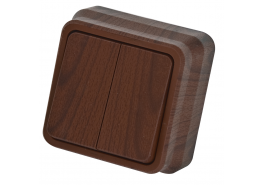 Ключ гюнсан сериен открит монтаж  тъмен махагон