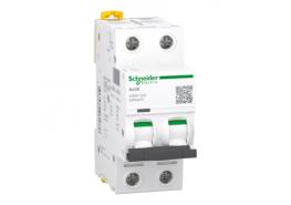Автоматичен прекъсвач Acti9 2P 25A крива C 400V  7.5 kA