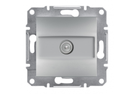 TV розетка 1dB Asfora алуминий