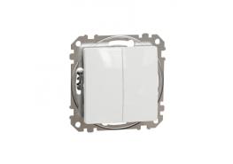 Сериен ключ 10AX бял SEDNA SDD111105