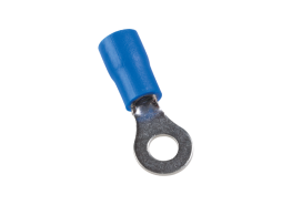 Кабелна обувка RVL изолирана син 1.5-2.5мм2 отвор 4мм/цена за 100бр пакет