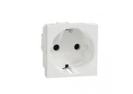 Механизъм контакт 2 модулен бял NU303618