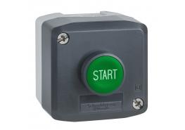 Пулт за управление с 1 бутон - зелен "Старт" 1NO