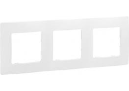 Рамка тройна NILOE бяла
