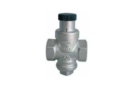 Редуцир-вентил 1/2"  за вода хромиран