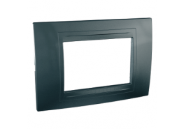 Рамка 3 модула Unica Allegro графит