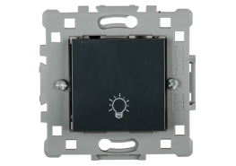 Стълбищен бутон черен SPLENDOR