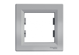 Рамка единична Asfora алуминий