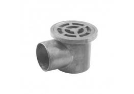 Рогов сифон &Oslash; 50мм - кръгъл (&Oslash; 80мм)