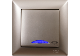 Ключ стълбищен светещ Visage бежов