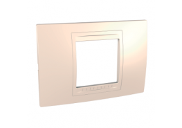 Рамка 2 модула Unica Allegro крема