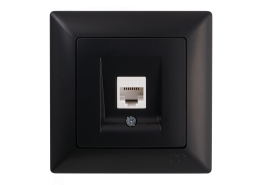 Контакт за компютър Visage черен