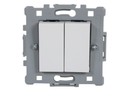 Ключ двоен схема 5 бял SPLENDOR