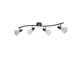 Спот EDDY 4xE14 черен