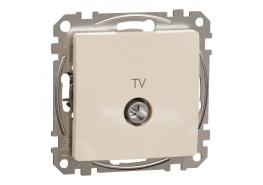 TV розетка 7db Sedna крем SDD112474