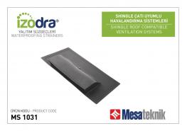 Отдушник за покрив с битумна пола нисък