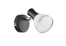 Спот EDDY 1xE14 черен