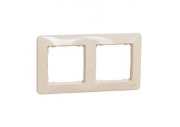 Двойна декоративна рамка крем SEDNA SDD312802